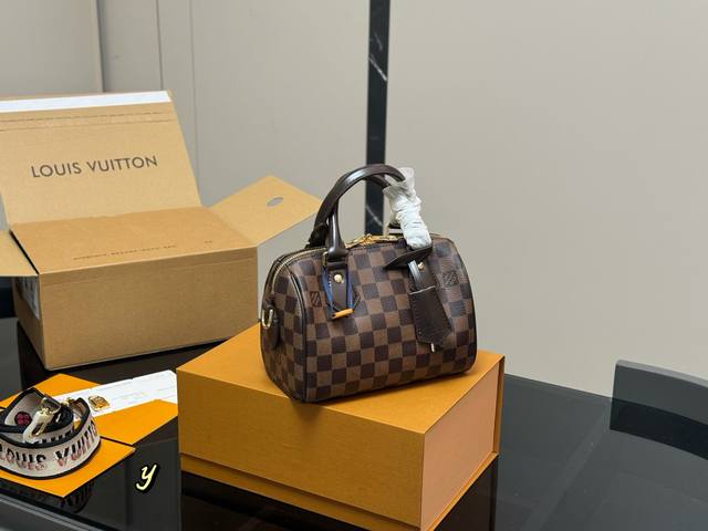 with folding box airplane box Size: 21.15Cm Lv Speedy20 New pillow bag Search Lv