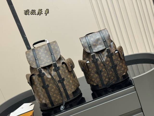 Original Lv Backpack Classic fabric Feels super nice Calm and generous! You won'
