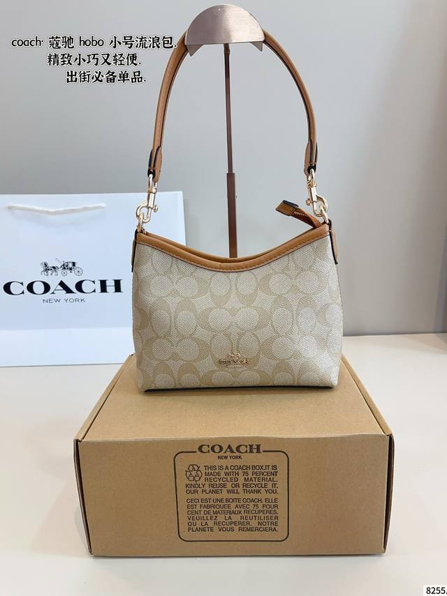 with gift box. Coach Laurel Mini Hobo Bag Durable and wear-resistant material Si
