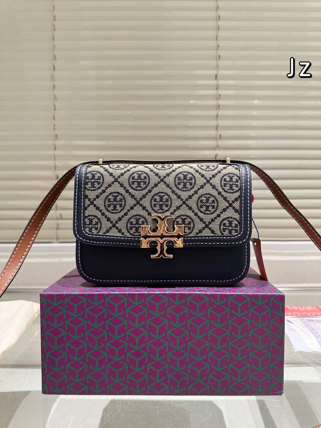with box Size: 18.13Cm Tb Tory Burch tofu bag The color is high-end, exquisite a