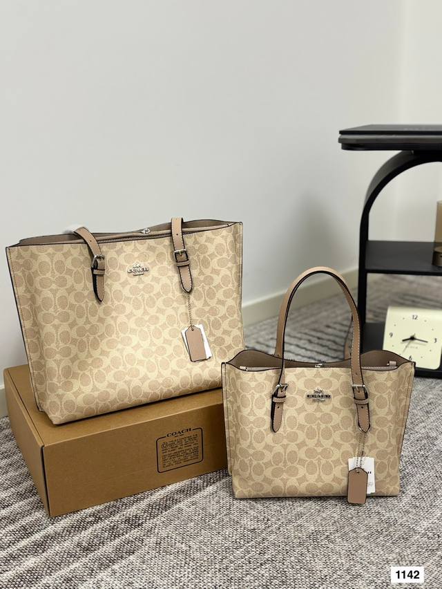 Large and small with shoulder strap and box Coach Bucket Retro Series - Versatil