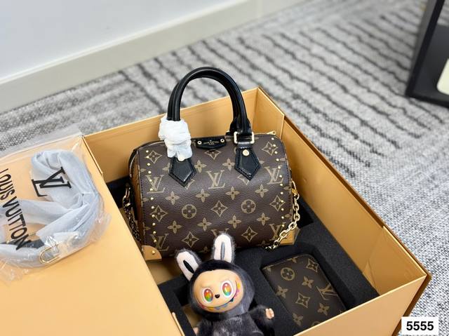 random pendant Lv small pillow bag original sealed packaging for Nano Speedy is