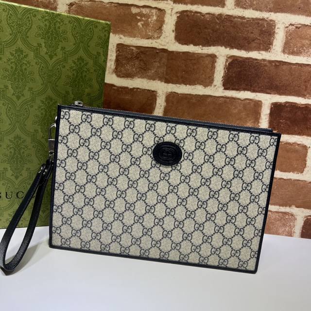 Clutch counter quality, top original goods, real shot! Model No. 672953 Blue gl