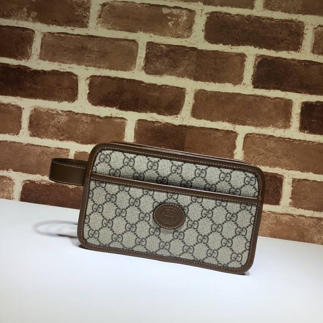 Clutch counter quality, top original goods, real shot! 625764 Brown size: width