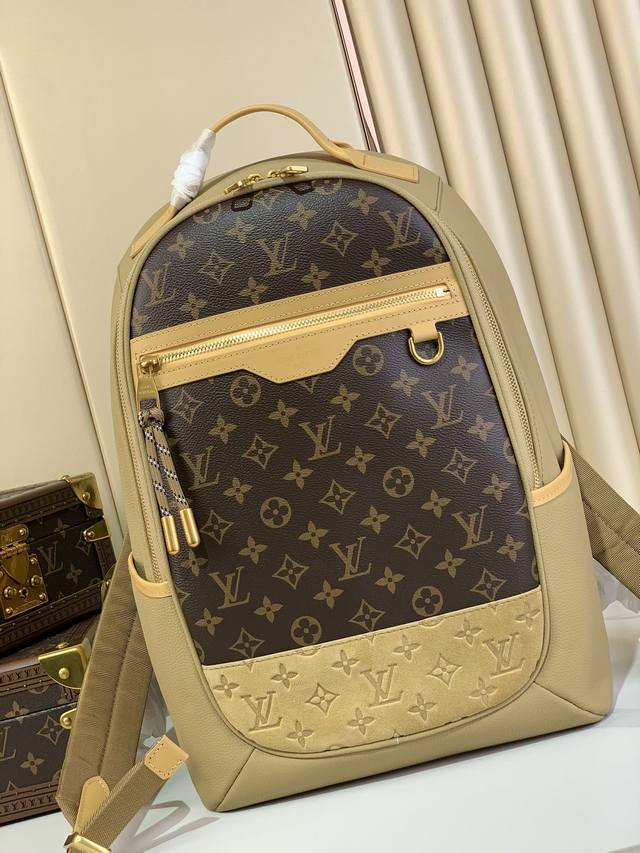 Top original Outdoor backpack M12624 Brown monogram color matching Made of sued