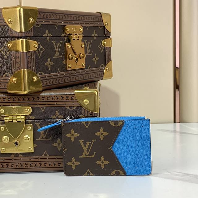 Top original Romy cardholder wallet M12382 Blue monogram M12385 Red monogram 12