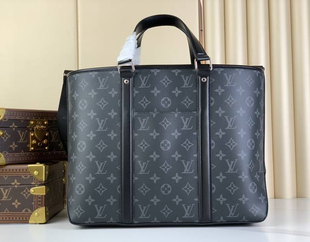 Top Original Week-End Tote Keepall Small Handbag M45734 Black Flower Looking ba