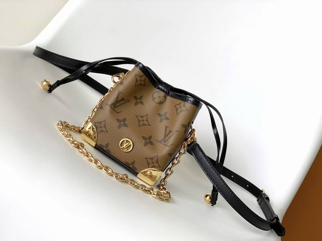 M82885 Yellow Flower Mini Bucket Bag Shaomai Bag Series Zjs Jh Online Only Bags