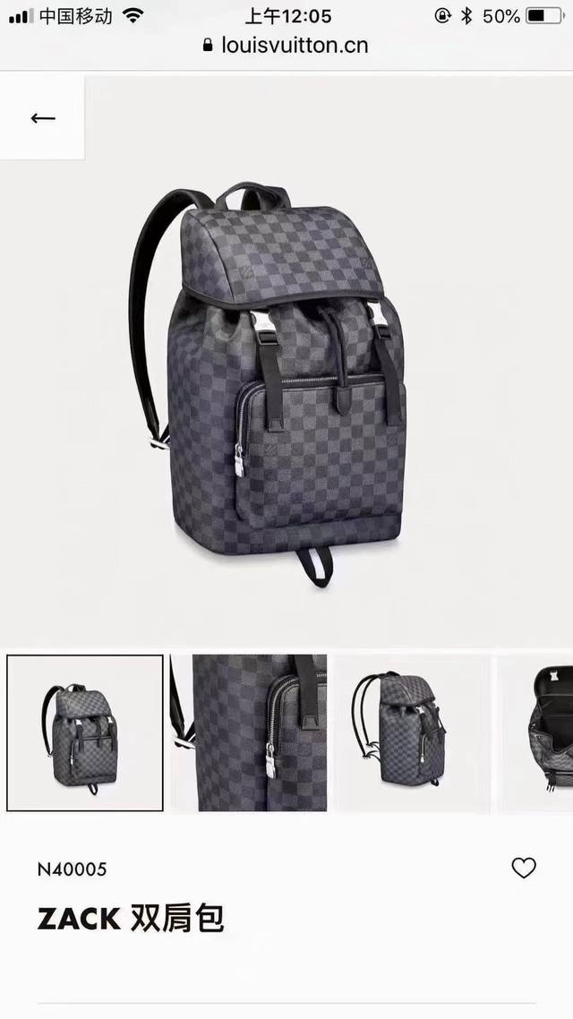 Top original N40005 Black grid Zack Backpack This sporty coated canvas Zack bac