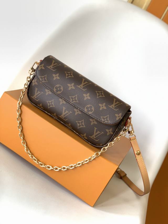 Quality version upgrade top original M81911 Wallet On Chain Ivy handbag is made