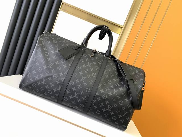 Top original M40569 M45604 M40605 Keepall 45, 50, 55 55 travel bags are made of