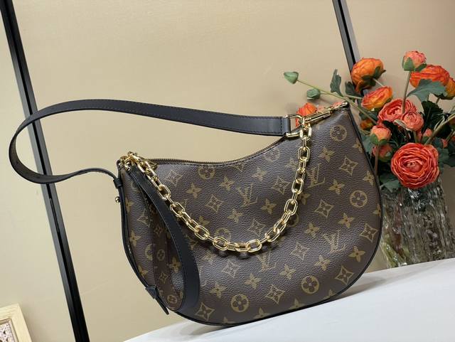 Top original replica exclusive real shot Cookie Bb single shoulder moon handbag