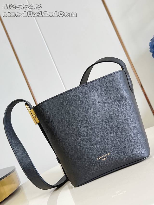 Top original single home real shot M25543 Black first edition All In Bb handbag