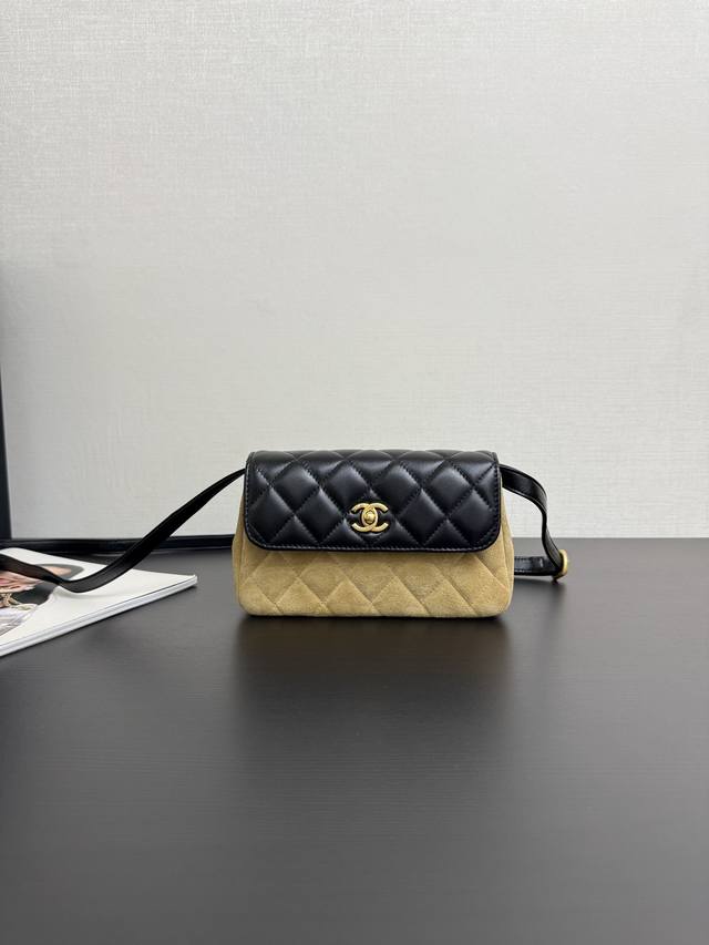 original leather in stock 25A vertical version super mini black new size ~ shou