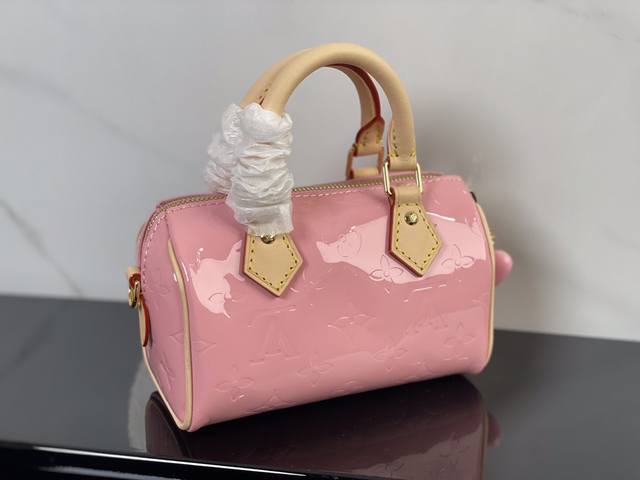 M81879 Pink Top Original Nano Speedy Handbag To celebrate Valentine's Day, the N