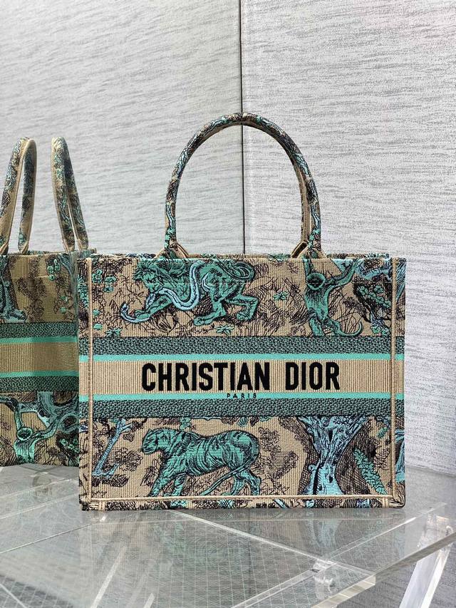 Tote tiger embroidery latest earth blue color, advanced color matching, exquisit