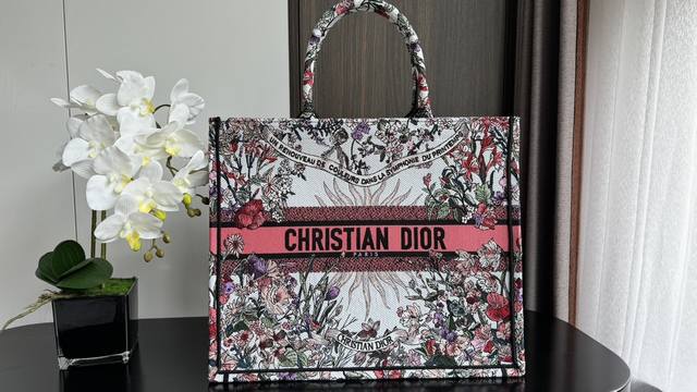 Di.Or Large Spring Spot Tote latest solar four seasons series! Natural element e