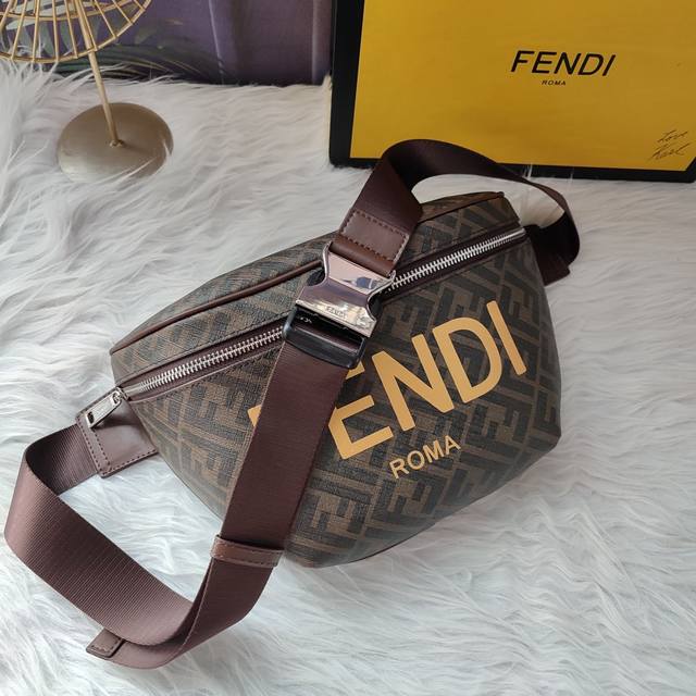 Style No. 7Va562 Fabric silk screen printing, zipper closure waist bag, adjusta