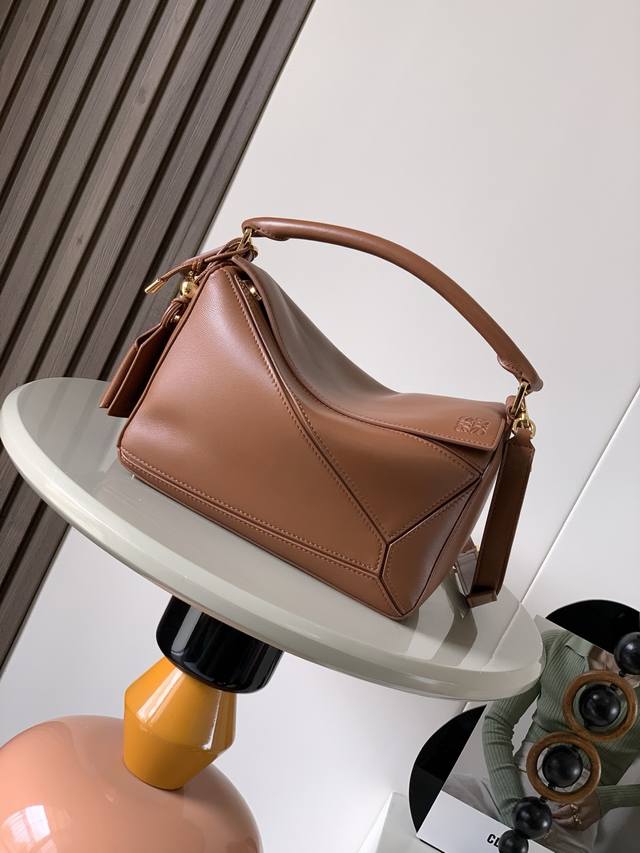 New version of geometric bag Small Nappa sheepskin Featherlight Puzzle handbag,
