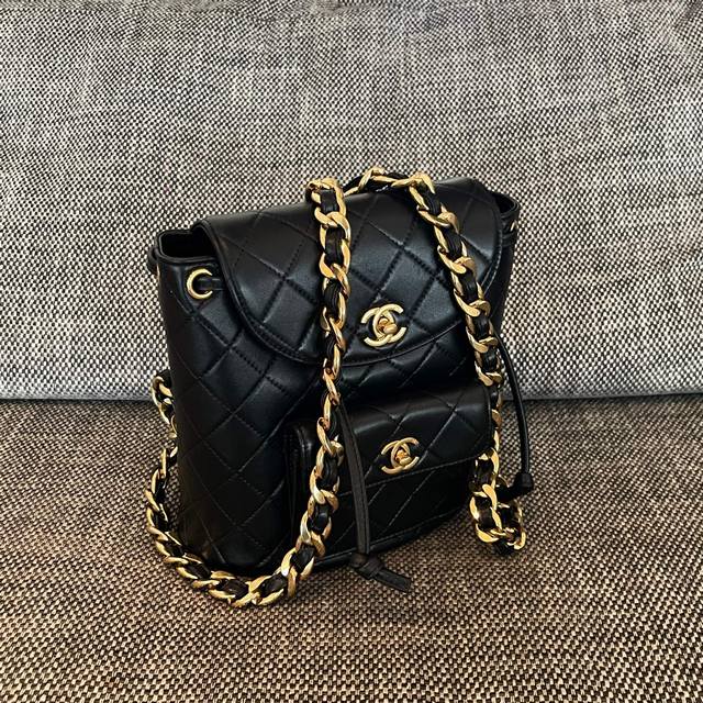 Chanel Vintage Duma Backpack Size: 28X9X30Cm DDD