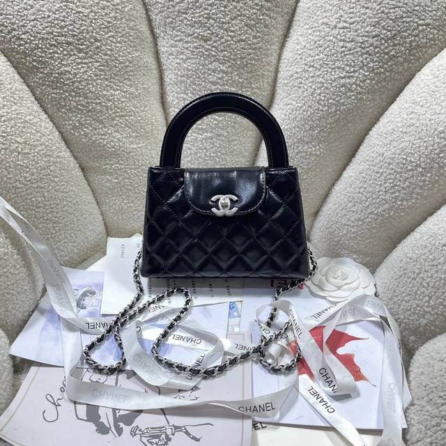 Black silver buckle in stock 24A Kelly handle bag velvet cloth Fashion is a cyc