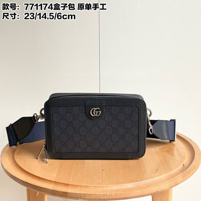 Real shot~ Model number: 771174 Box bag original handmade Size: 23X14.5X6Cm Ophi