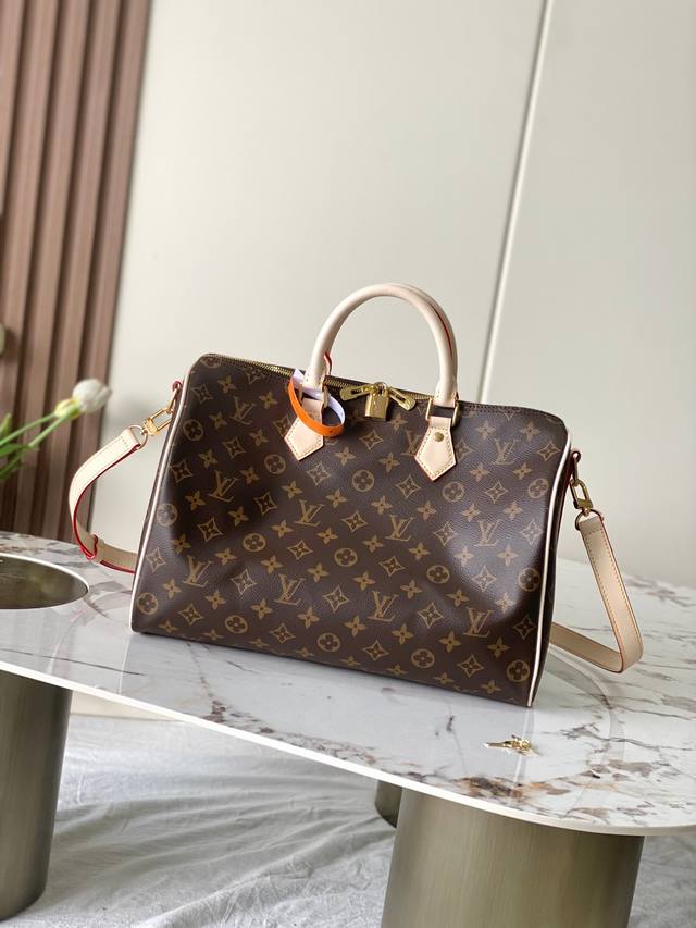 Top original model 41111 flower Speedy 35 handbag Made of Damier Eb