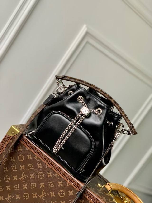 Top-grade original leather, genuine development No Way handbag from Lv Vibe seri