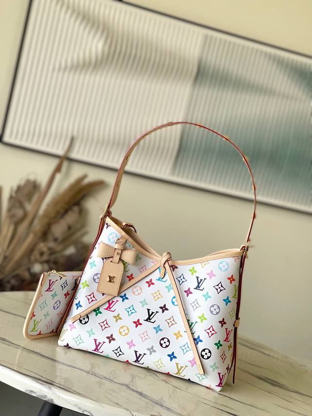 Top Original M13661 This small Carryall handbag is from the Louis Vuitton x Tak