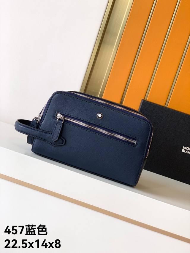 Clutch model: New 457# Blue Top-grade original goods Same as Montblanc counter: