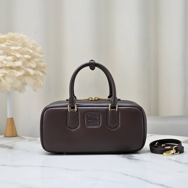 original heather color new version: 5Bb148, Miu's new bowling bag, the official