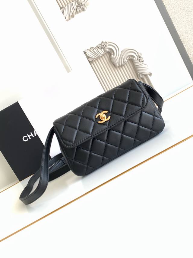 Chanel4677 Suede mobile phone bag 25A Bags worth buying must be suede series. Th