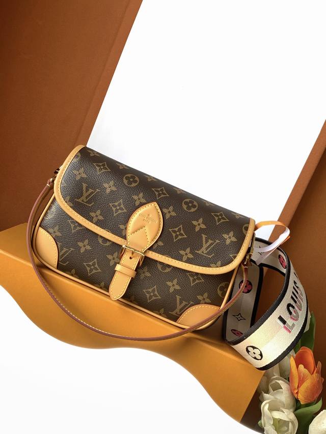 Diane handbag Super enhanced version Model: M45985 Leather: Italian A-grade leat