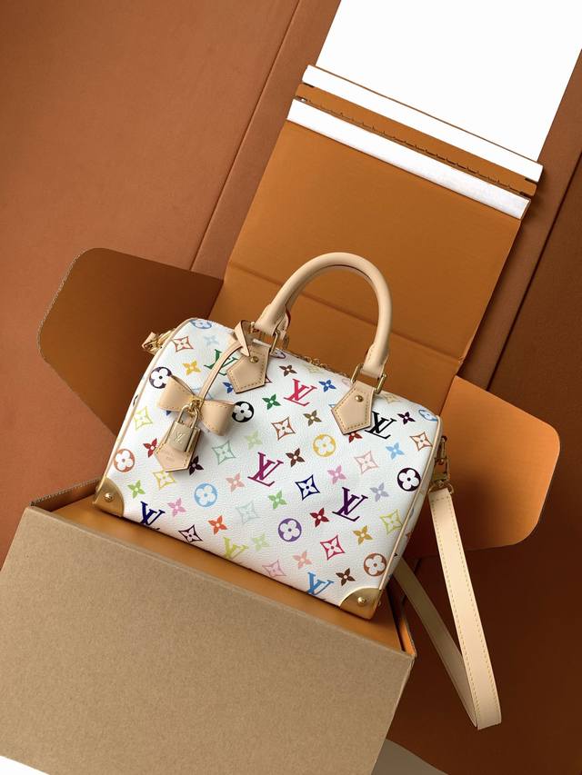 Super original steel M13085 This Speedy Bandouliere 25 handbag is a classic Mono