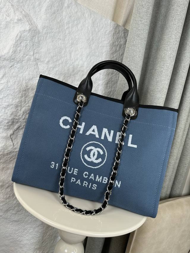 Classic Beach Cloth Bag New Color Mother and Child Beach Denim Canvas Bag: Class