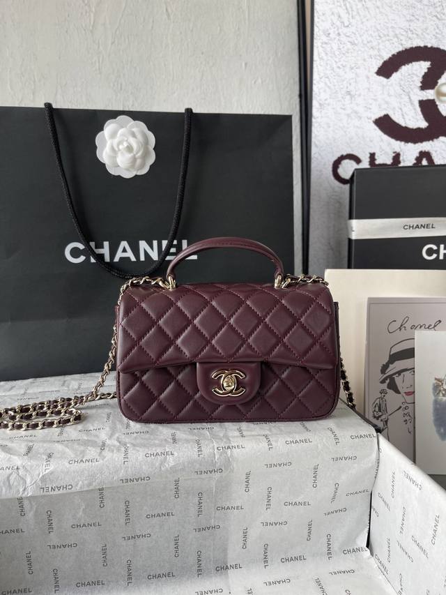 Top-grade goods_ French high-end custom-made Chane1 As2431 sheepskin# The latest