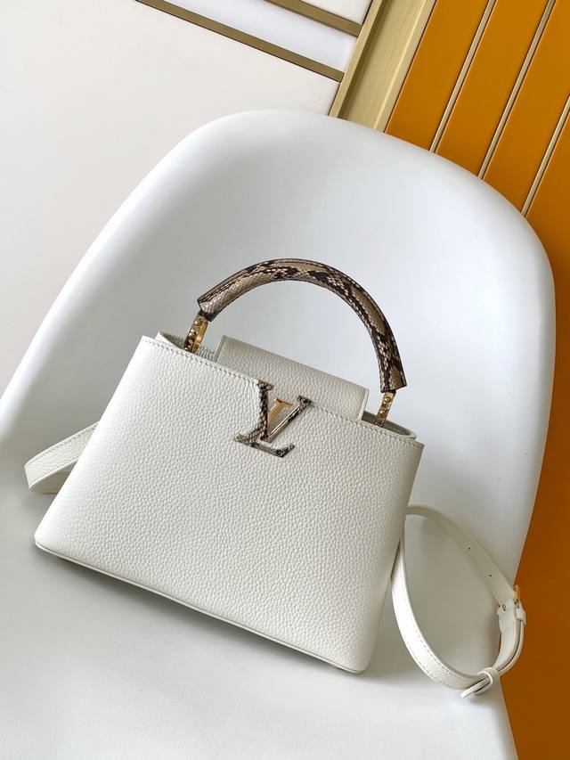 N85515WhiteN85514BlackSuper Original Dynamic 163 Summer Capucines Mini Handbag M