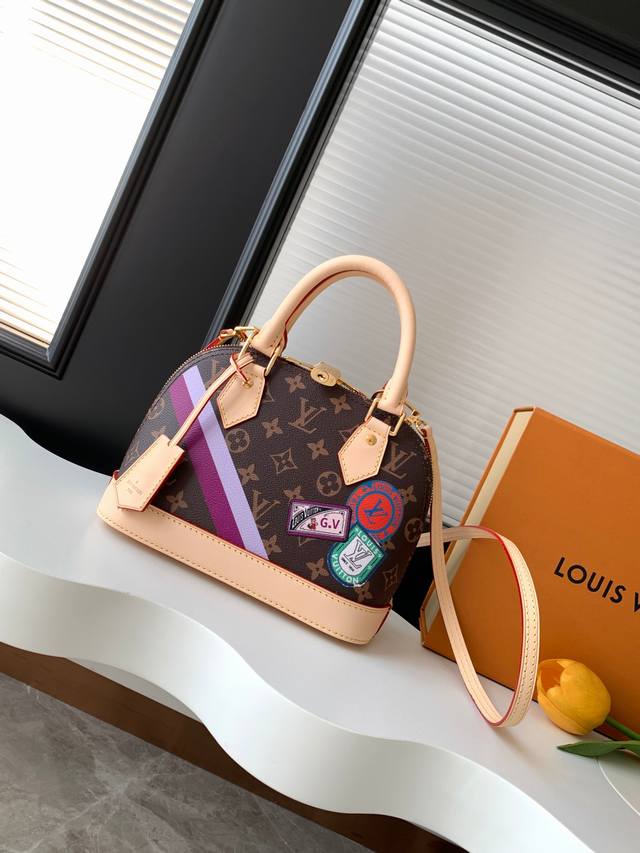 Dynamic 163C Chip Top Original Enhanced Alma Bb Handbag M01917 Old Flower Top O