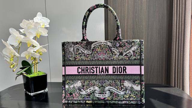 Book Tote Pink Totem Medium 36Cm Designed by Maria Grazia Chiuri, Creative Direc