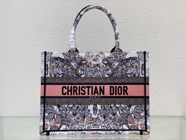 Book Tote Designed by Maria Grazia Chiuri, Creative Director of Dior Women's Col
