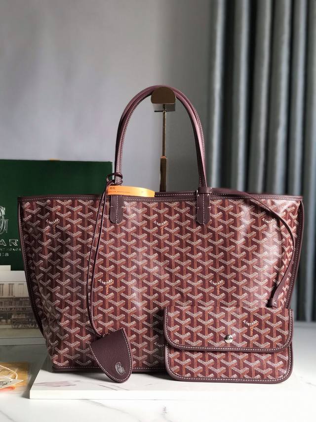 Genuine Reversible Anjou double-sided tote small size is made of imported first