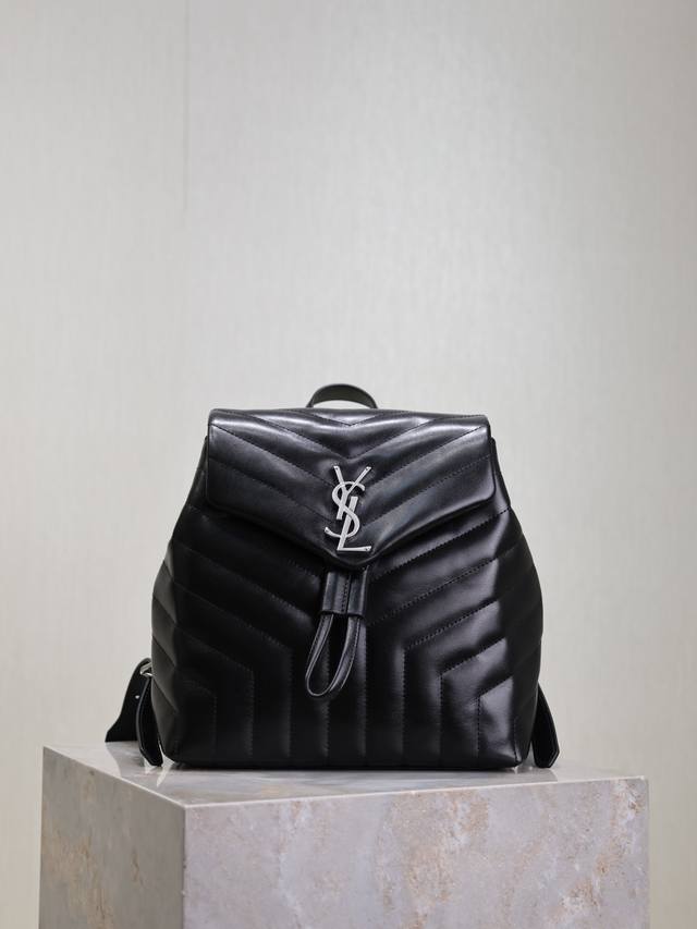 Genuine Loulou series Y-shaped quilted backpack Backpacks are an indispensable
