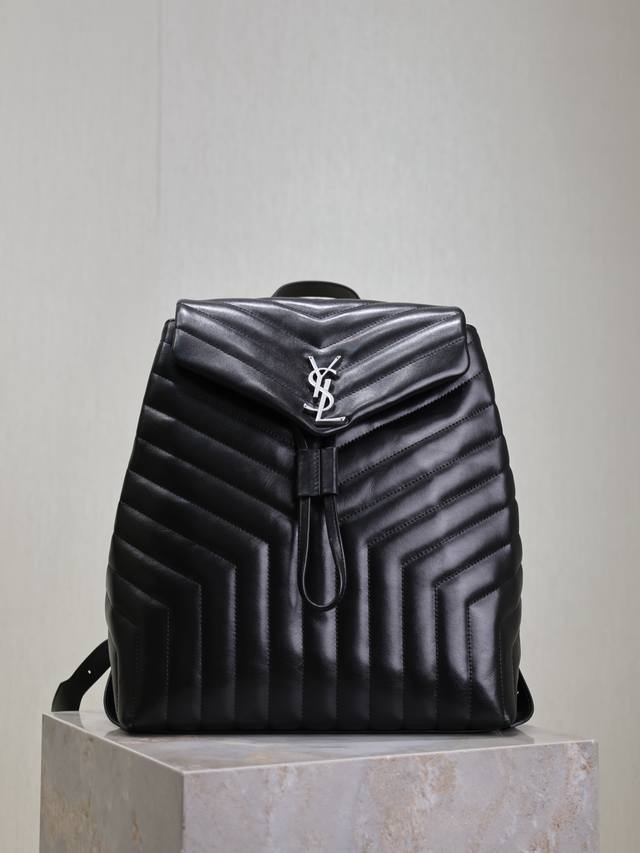 Genuine Loulou Series Y-shaped Quilted Backpack Backpacks are an indispensable