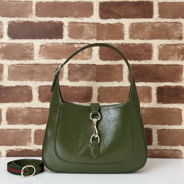 counter quality, top original goods, real shot! 782849 dark green patent leathe