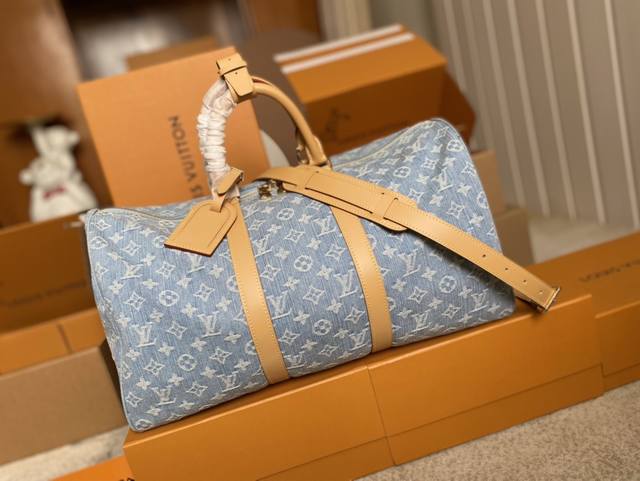 Top original single M25334Keepall BandouliThis Keepall Bandouliere 45 travel ba