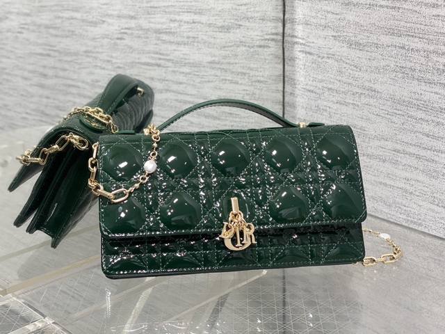 Original factory with full set of original packaging Patent leather spot Brick