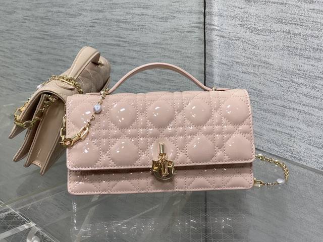 Original factory with full set of original packaging Patent leather spot Brick