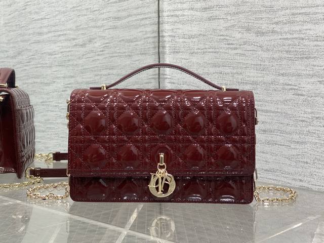 Original factory with full set of original packaging Burgundy patent leather in