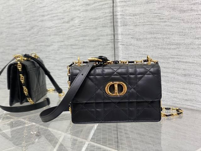Top original single with full set of original packaging Black spot Chain handbag