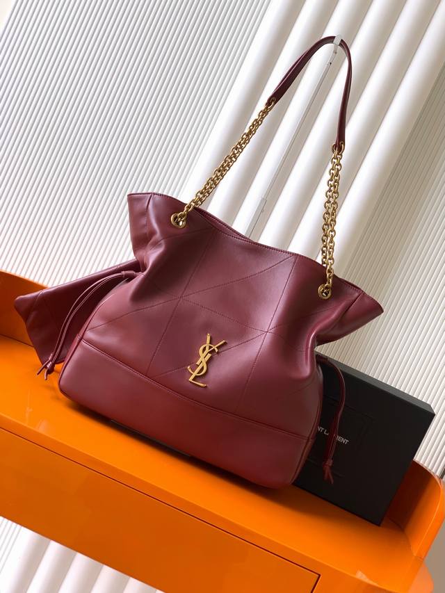 Brand new upgraded version of Ysl new Jamie 4.3 Large Pochon sheepskin underarm
